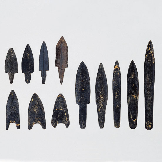 마제석촉 각종(磨製石鏃 各種)  첨부 이미지